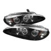 2004 Dodge Intrepid   Black Halo LED Projector Headlights