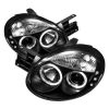 2003 Dodge Neon   Black Halo LED Projector Headlights