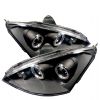 2000 Ford Focus   Black  Halo LED Projector Headlights
