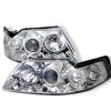 2002 Ford Mustang   Halo Projector Headlights  - Chrome