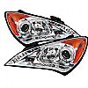 2012 Hyundai Genesis ( Non Hid Type )  Drl Halo LED Projector Headlights  - Chrome