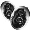 2003 Mini Cooper   Black LED Projector Headlights