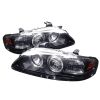 2003 Nissan  Sentra   Black 1pc Halo LED Projector Headlights