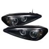 1999 Pontiac Grand Am   Black  Halo LED Projector Headlights