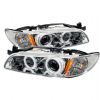 2000 Pontiac Grand Prix   Chrome 1pc CCFL Projector Headlights