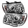 2009 Toyota Tacoma   Ccfl LED Projector Headlights  - Chrome