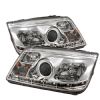 1999 Volkswagen  Jetta   Chrome  DRL LED Projector Headlights