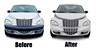 Chrysler PT Cruiser (not GT Turbo) 99-04 Custom Front Bumper Cover