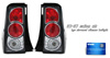 2007 Scion XB  TYC Chrome Altezza Style Tail Lights