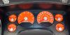 2006 Dodge Ram  Gas W/Needle Stops Orange Performance Dash Gauges