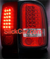 1999 Dodge Ram  - 2001 Red LED Tail Lights 