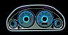 1998 Chevy Cavalier  Automatic Transmission w/Tach Reverse Glow Gauges