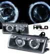 1996 Bmw 3 Series   Black W/ Halo Projector Headlights