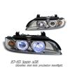 2000 Bmw 5 Series   Titanium 1pc W/ Halo Projector Headlights