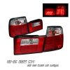 1989 Bmw 5 Series   Red/Clear Led Tail Lights