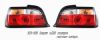 1997 Bmw 3 Series   Red / Clear Euro Tail Lights