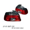 1997 Bmw 5 Series   Red / Clear Euro Tail Lights