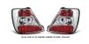 2002 Honda Civic  Si Hatchback Chrome Euro Tail Lights