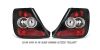 2005 Honda Civic  Si Hatchback Black Euro Tail Lights