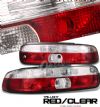 1992 Lexus Sc400   Red / Clear Euro Tail Lights