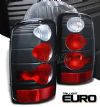 2004 Chevrolet Suburban   Black Euro Tail Lights