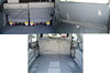 Toyota Sequoia 01-05 Cargo Liner, models w/ Liftgate, Captains Chairs 2nd Row, 3rd Row Bench