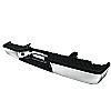 2009 Nissan Titan    - Chrome Rear Step Bumper W/O Sensor Hole 