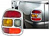 2001 Chevrolet Silverado Stepside  Chrome Tail Light Trim Bezels