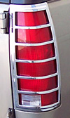 1998 Chevrolet Suburban, Tahoe, Yukon  Chrome Tail Light Trim Bezel