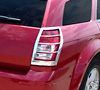 2007 Dodge Magnum   Chrome Tail Light Trim Bezels