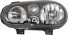 2003 Volkswagen Golf  w/o Foglights Black Housing Headlights