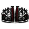 2001 Chevrolet S10 Pickup   Black/Clear  LED Tail Lights