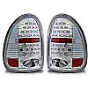 1997 Chrysler Town And Country   Chrome/Clear LED Tail Lights