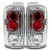 1999 Ford Expedition   Chrome/Clear Euro Tail Lights