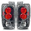 1997 Ford Expedition   Carbon Fiber / Clear Euro Tail Lights