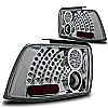 2004 Ford Mustang   Chrome/Clear LED Tail Lights