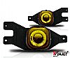 2004 Ford Excursion   Yellow Halo Projector Fog Lights 