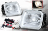 1997 Honda Civic   Clear OEM Fog Lights (wiring Kit Included)