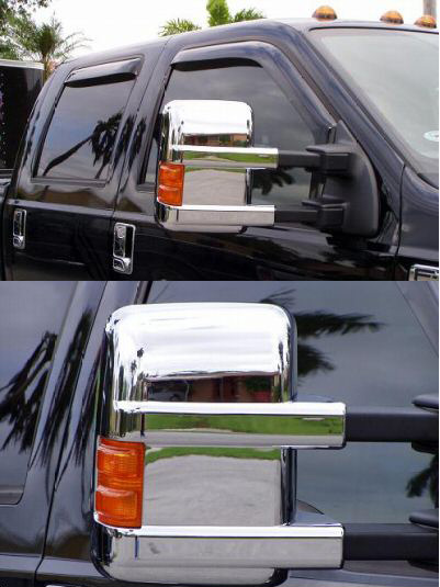Chrome mirror covers ford f250 #5