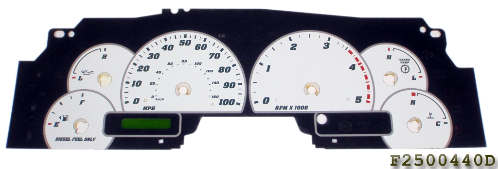 Check gauges light ford f350 #7