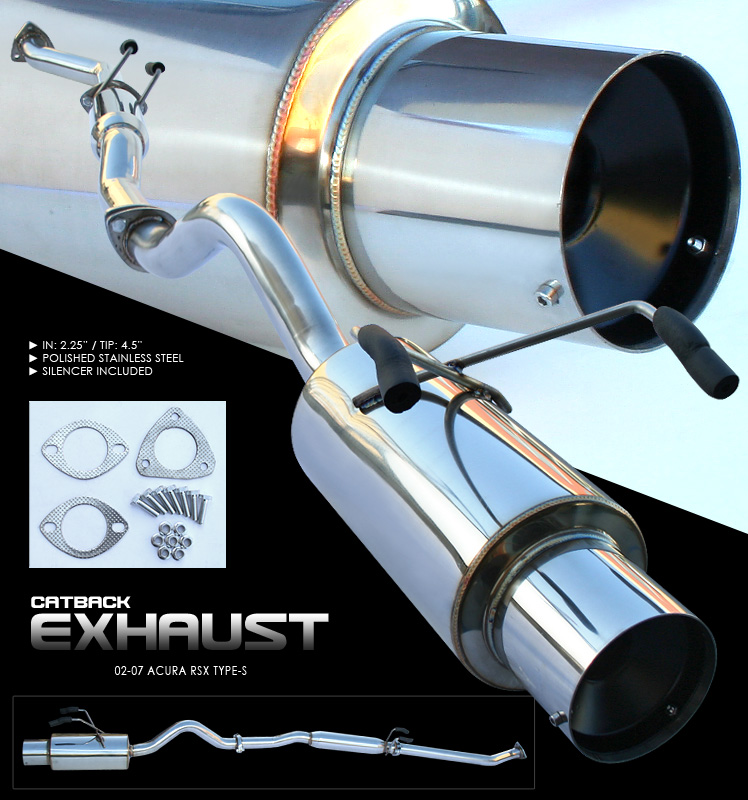Acura RSX 2002-2007 Type-S Cat Back Exhaust System by KS - FC-17
