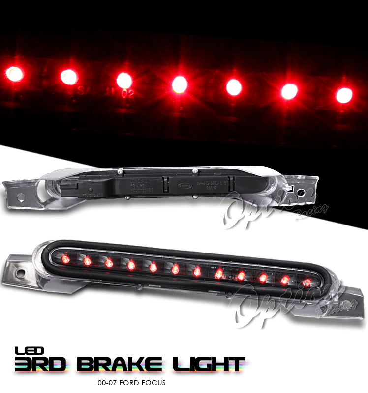Ford focus metal 3rd brake light cover