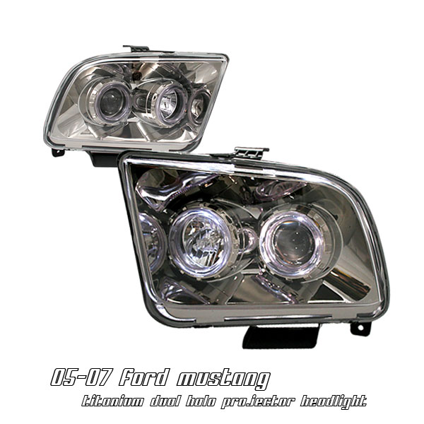2007 Ford mustang projector headlights #4