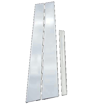 Acura TL Chrome Pillar Covers 2004-2008 – 6-Piece Self-Adhesive Set