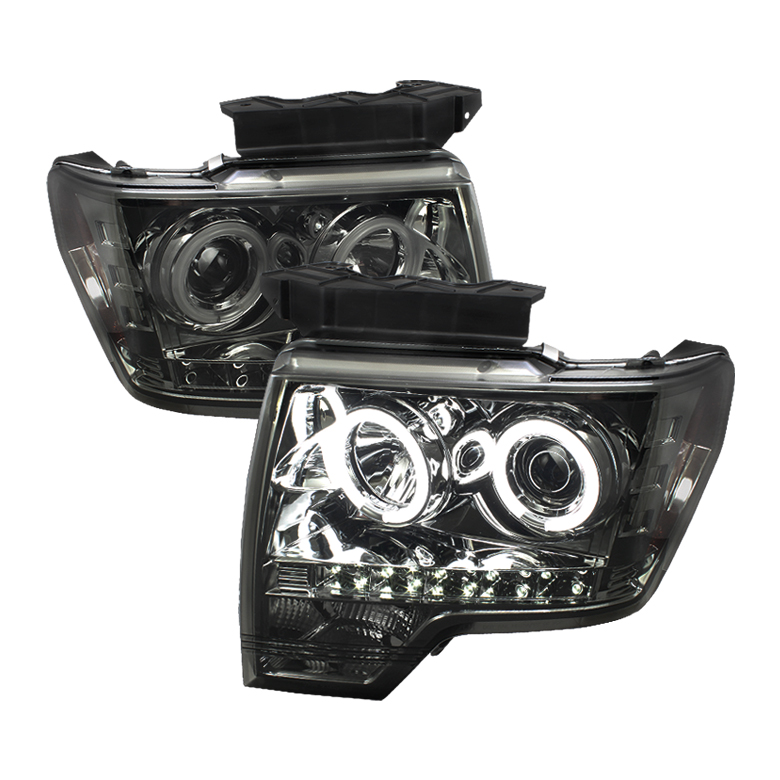 2012 Ford f150 smoked headlights #4