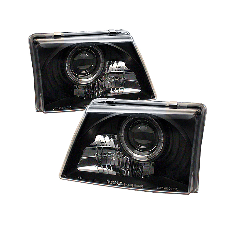 2000 Ford ranger black projector headlights #4
