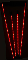 Flexible Red LED Neon Undercar Kit