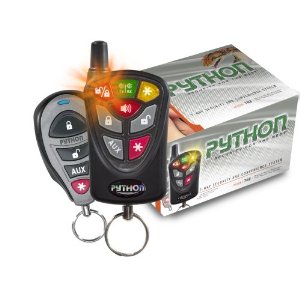 Python 702 2-Way Car Alarm System with LED Remote Control by Python ...